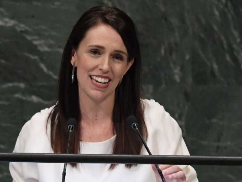 Il discorso della premier neozelandese, Jacinda Ardern, alle Nazioni unite (Foto LaPresse)