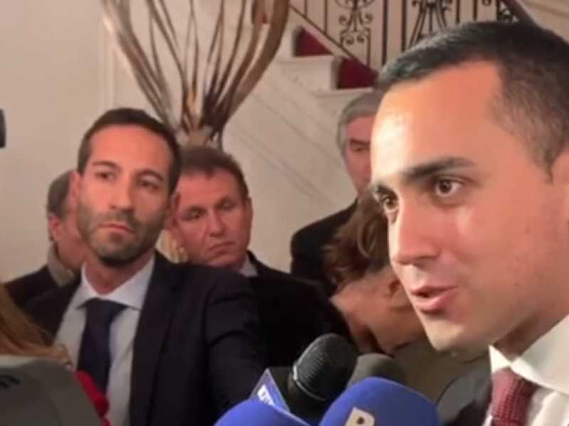 Luigi Di Maio al Consolato generale d'Italia di New York