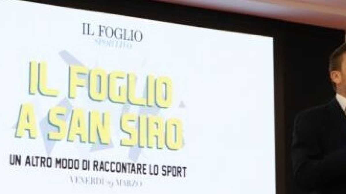 Immagine di Il Foglio a San Siro
