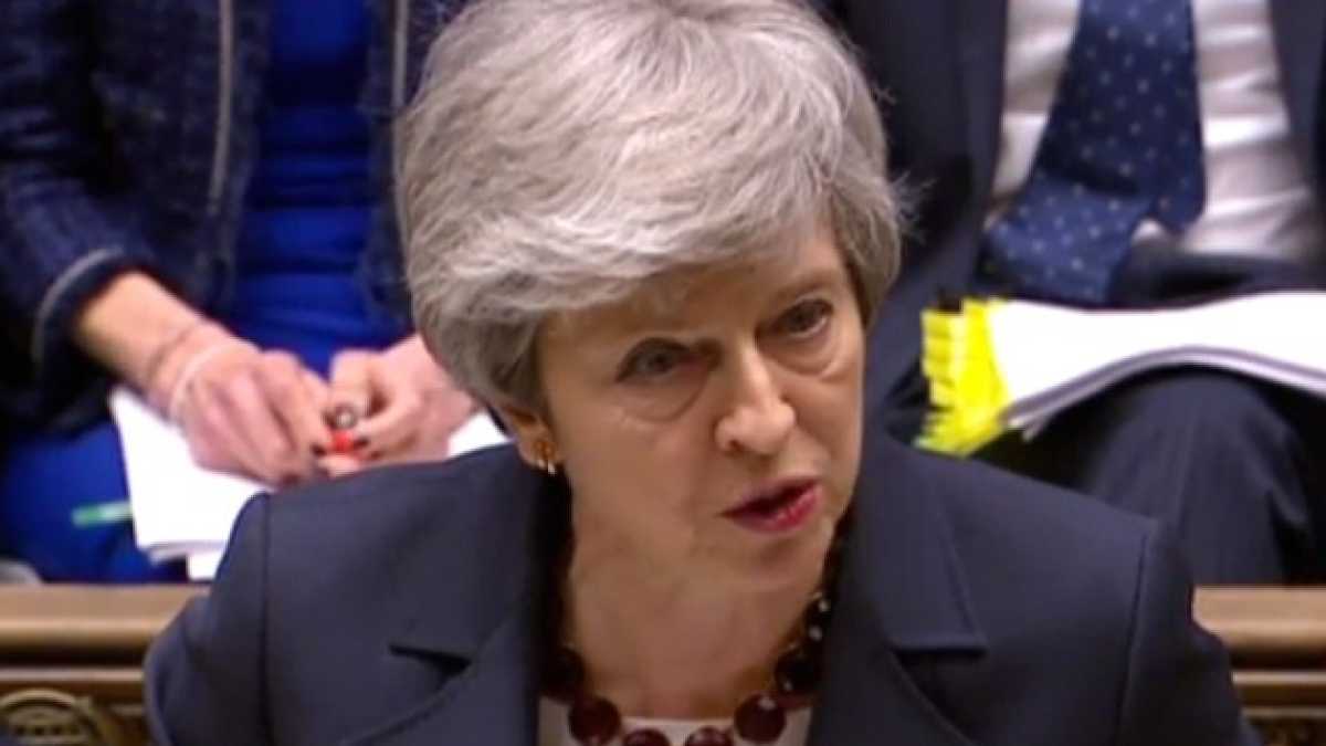 Immagine di Il Parlamento boccia l'accordo della May per la terza volta