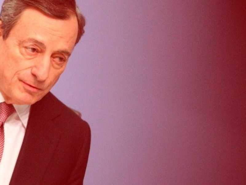 Mario Draghi (foto LaPresse)