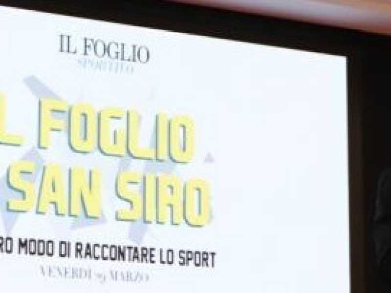 Il Foglio a San Siro