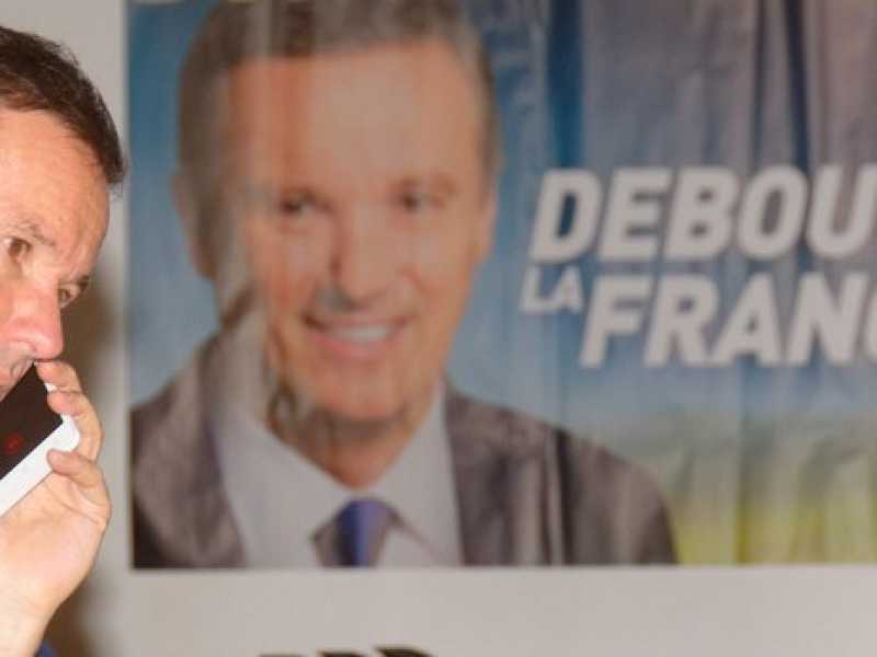 Nicolas Dupont-Aignan (Foto di Thomas Bresson via Flickr)
