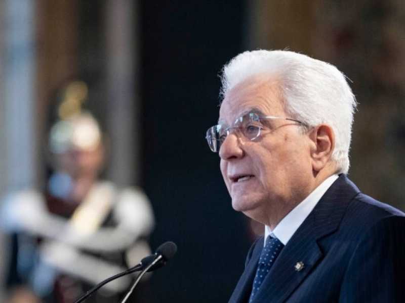 Sergio Mattarella (foto LaPresse)