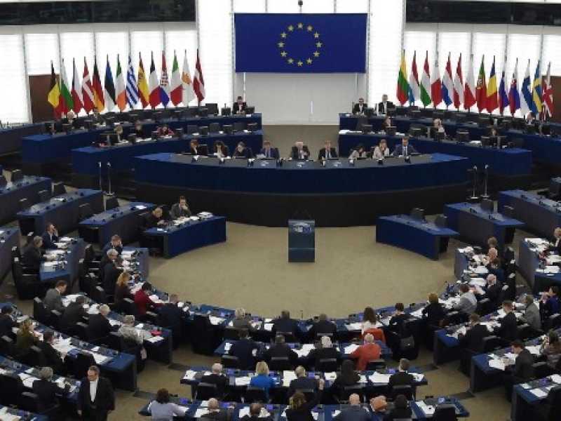 Il Parlamento europeo (Foto LaPresse)