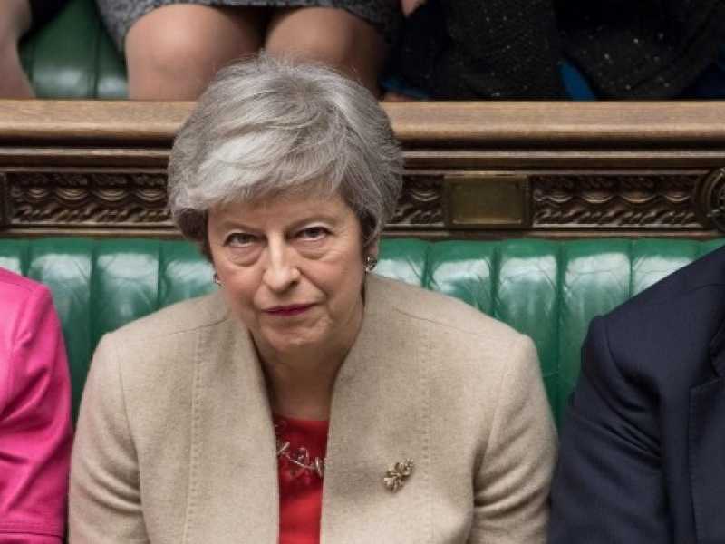 Brexit, dibattito sull'accordo di revoca del governo alla Camera dei Comuni a Londra (foto LaPresse)