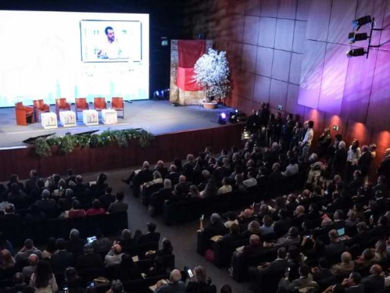 Matteo Salvini al Congresso Moindiale della famiglie a Verona (foto LaPresse)