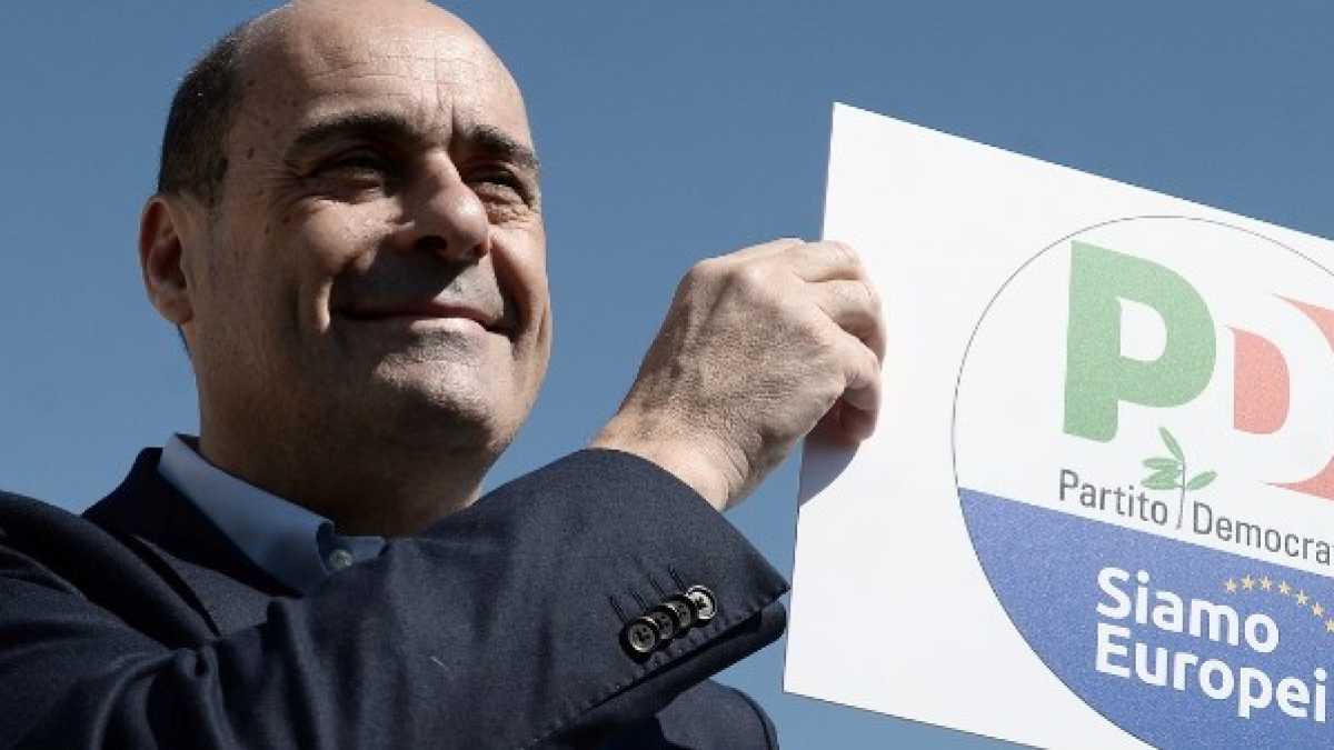 Immagine di Zingaretti stima al 25 per cento il suo potenziale. Segnale piemontese