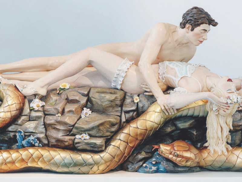 “Jeff and Ilona Made in Heaven”, opera di Jeff Koons del 1990