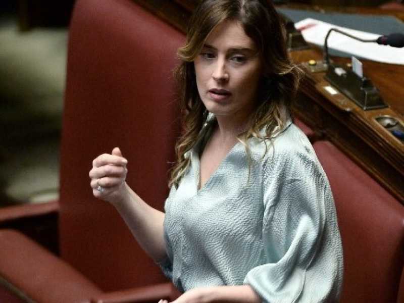Camera dei Deputati, Maria Elena Boschi (foto LaPresse)