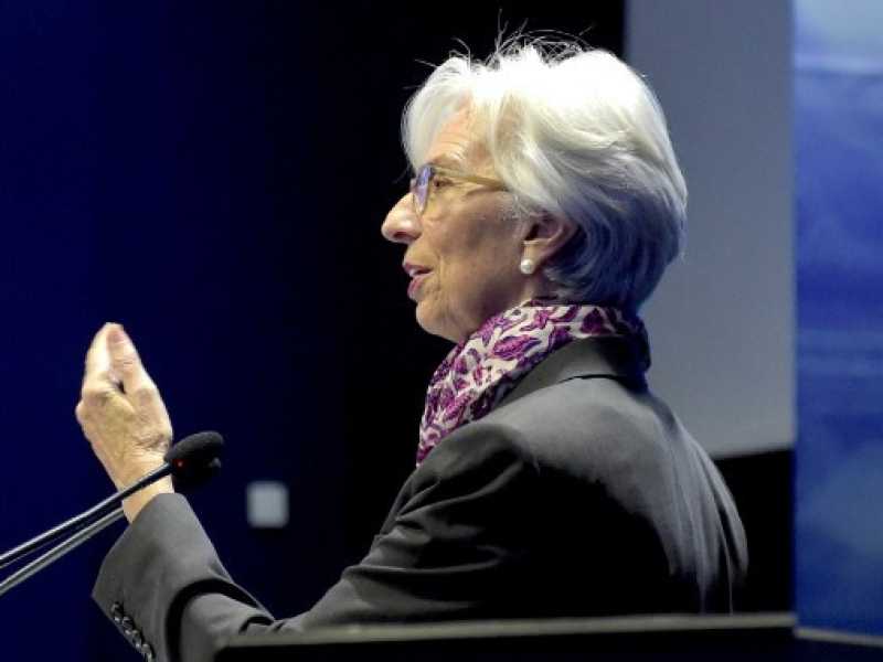 Christine Lagarde, presidente del Fmi (foto LaPresse)