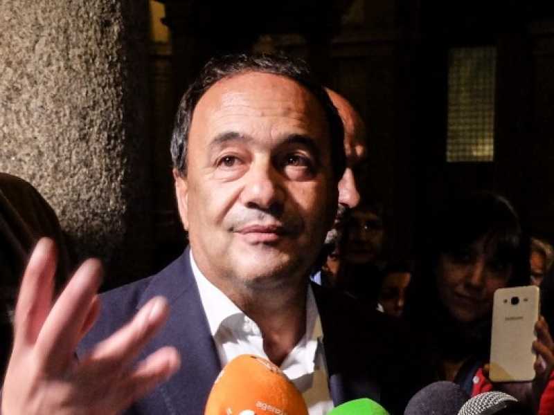 Mimmo Lucano (foto LaPresse)