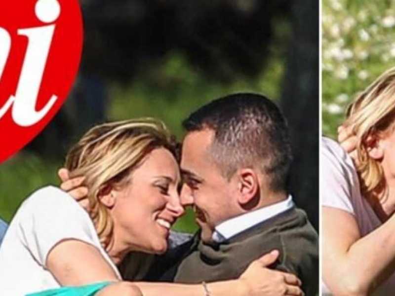 La copertina di Chi con Virginia Saba e Luigi Di Maio a Villa Borghese