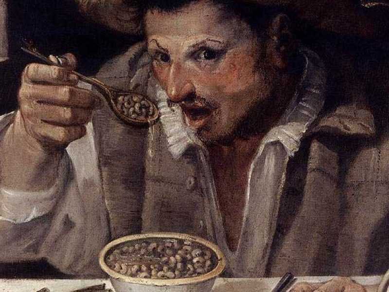 Il Mangiafagioli di Annibale Carracci