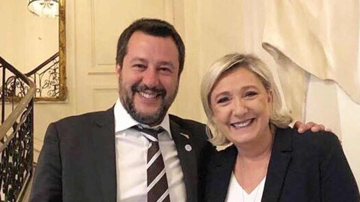 Immagine di A Parigi rinasce l'amore sovranista tra Salvini e Le Pen