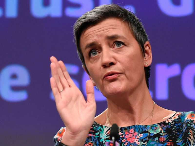 Margrethe Vestager (foto LaPresse)
