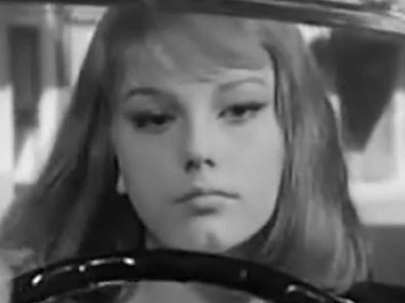 Stefania Sandrelli in "La Bella di Lodi", film di Mario Missiroli tratto dal romanzo di Arbasino (frame)