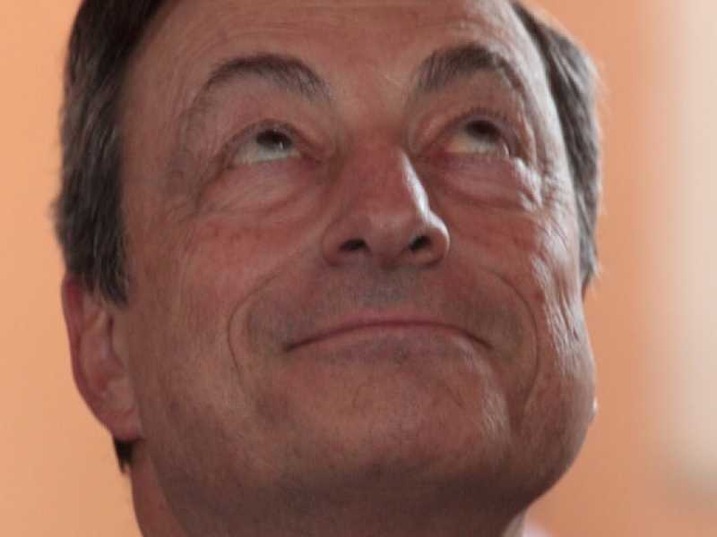 Mario Draghi (foto LaPresse) 