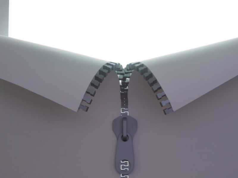 Una installazione del progetto Iqos World revealed by Alex Chinneck