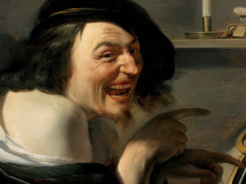 Johannes Moreelse, “Democrito”, 1630 circa (Utrecht, Centraal Museum)