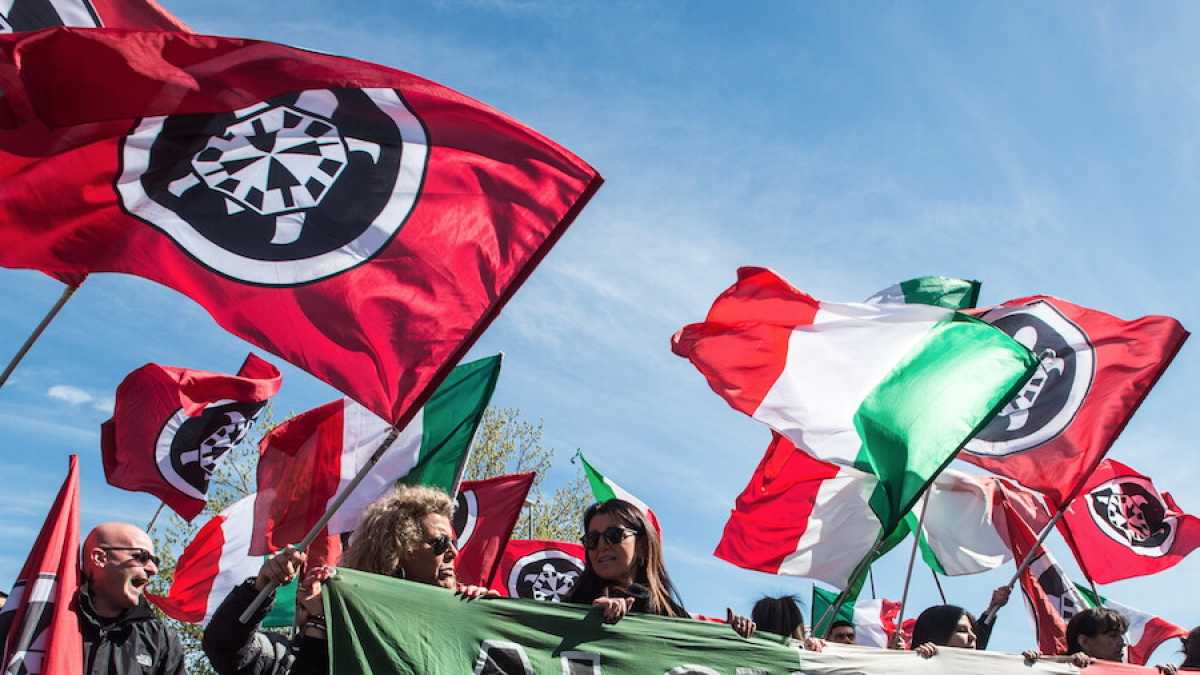 Immagine di Niente like a CasaPound