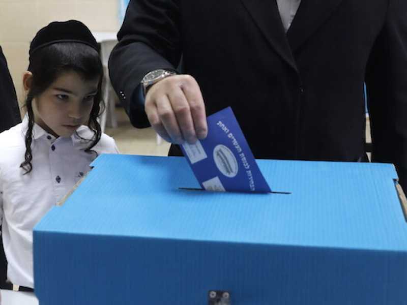 Votazioni in corso a Gerusalemme (LaPresse)
