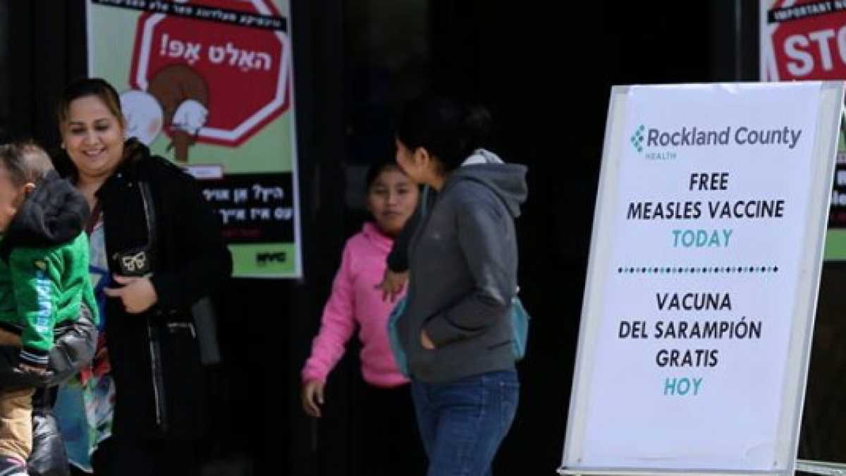 Immagine di A Brooklyn se non sei vaccinato contro il morbillo prendi una multa da mille dollari