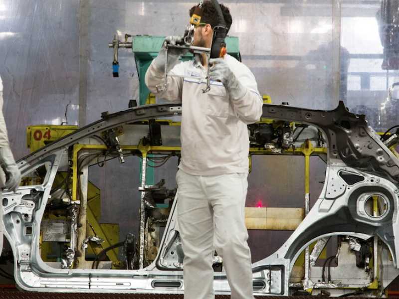Lo stabilimento Fca di Melfi. Foto LaPresse