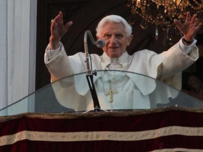 Benedetto XVI (foto LaPresse)