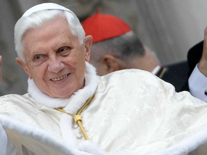 Joseph ratzinger, papa emerito Benedetto XVI (foto LaPresse)