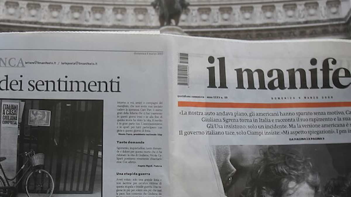Immagine di Tanto di cappello al Manifesto