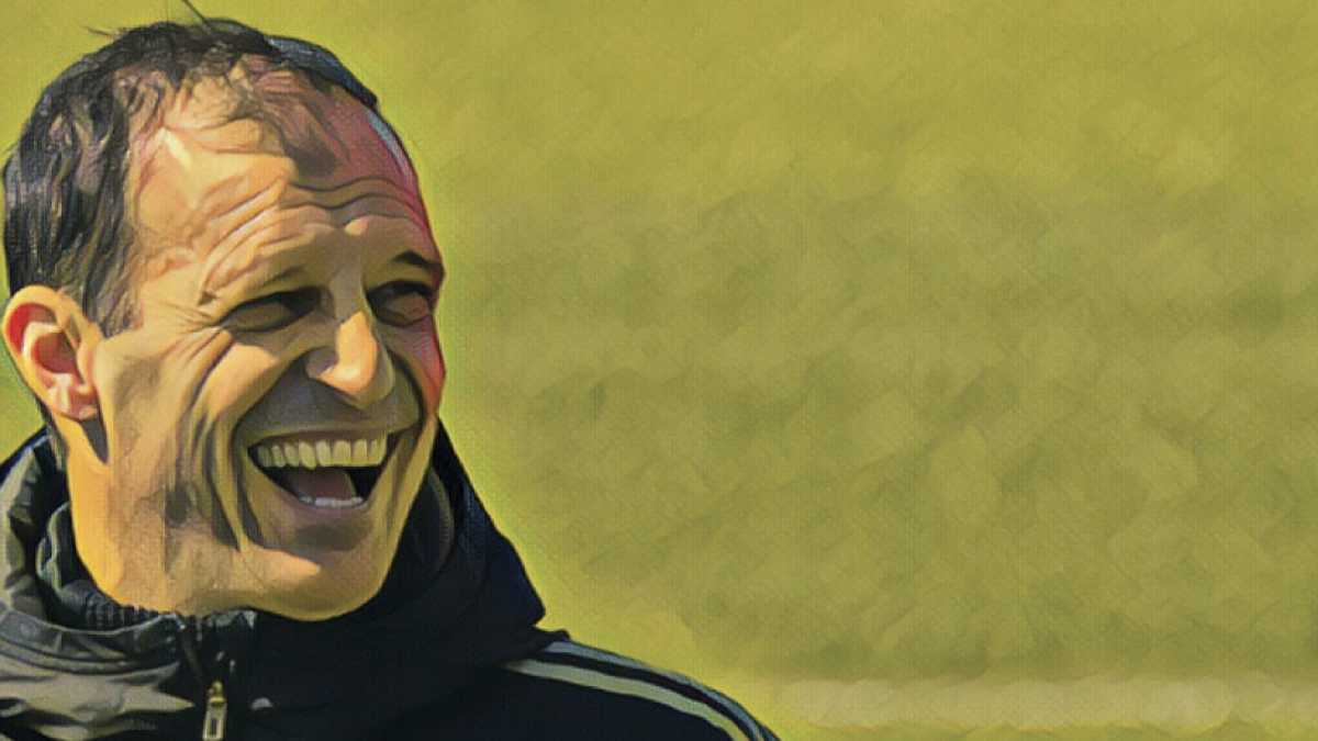Immagine di Allegri, un sorriso dentro la tempesta