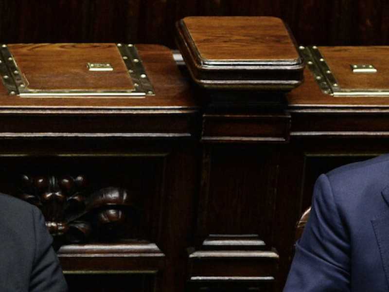 Luigi Di Maio e Matteo Salvini (Foto LaPresse)