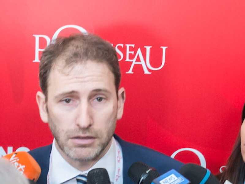 Davide Casaleggio, il proprietario della piattaforma Rousseau (Foto LaPresse)