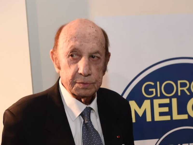 Il professore Francesco Alberoni (Foto Imagoeconomica)