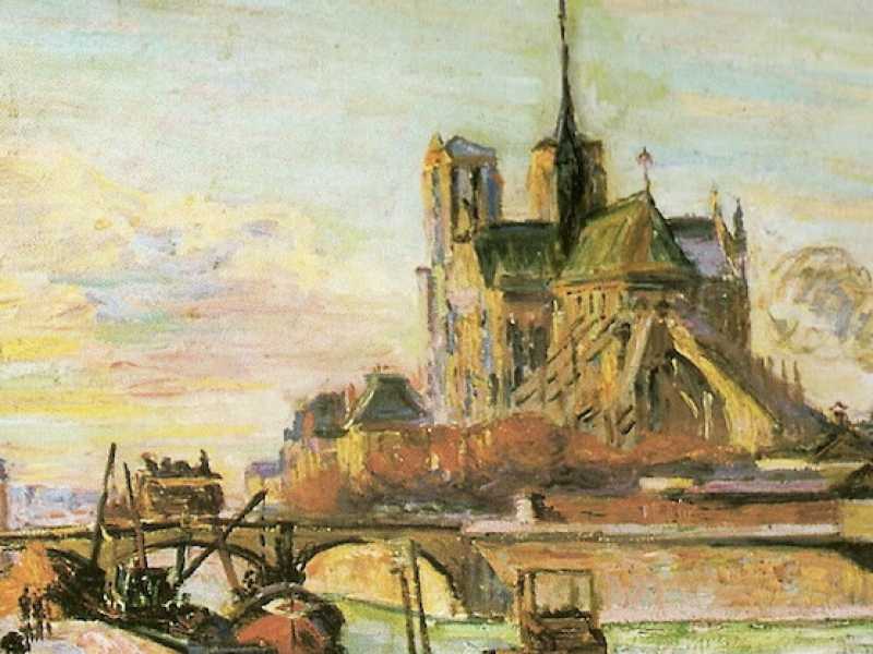 Notre-Dame a Parigi, di Jean-Baptiste Armand (1841-1927)