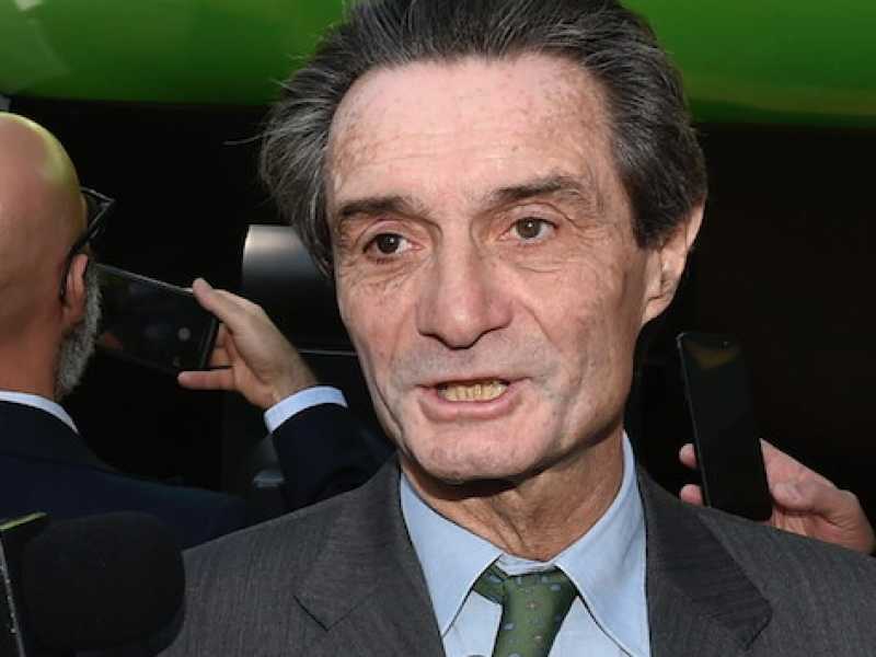 Il governatore della Regione Lombardia, Attilio Fontana (Foto LaPresse)