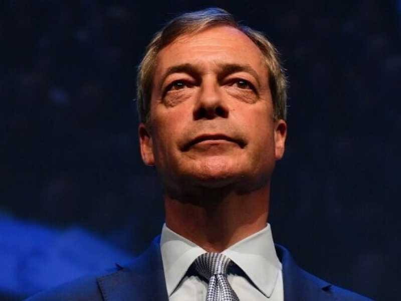 Nigel Farage (foto LaPresse)
