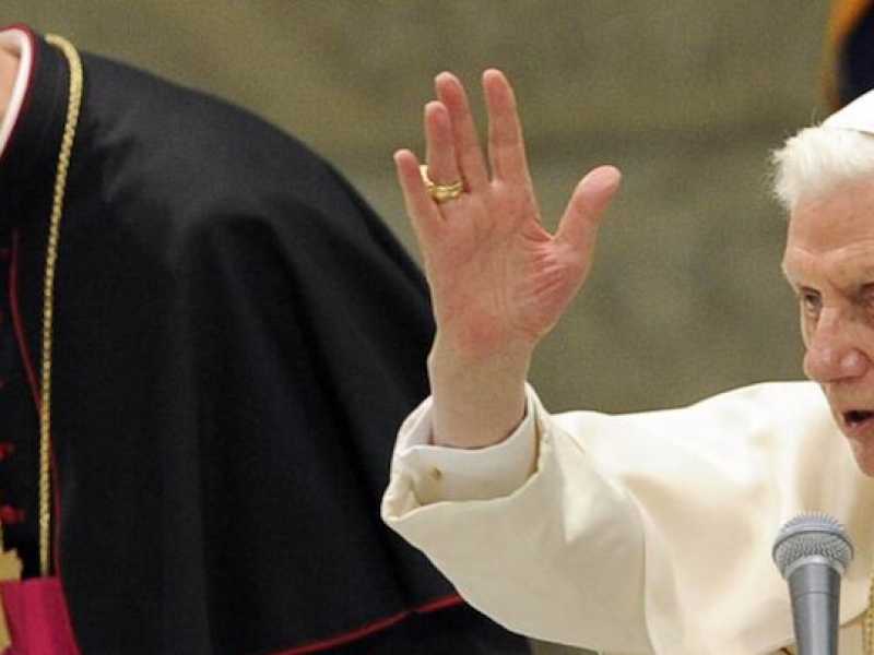 Benedetto XVI (foto LaPresse)