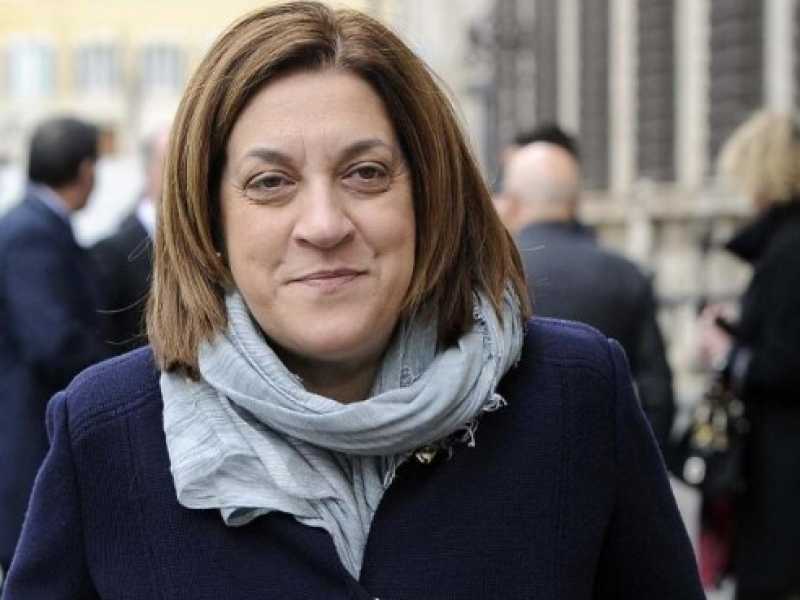 L'ex governatrice dell'Umbria, Catiuscia Marini (foto LaPresse)