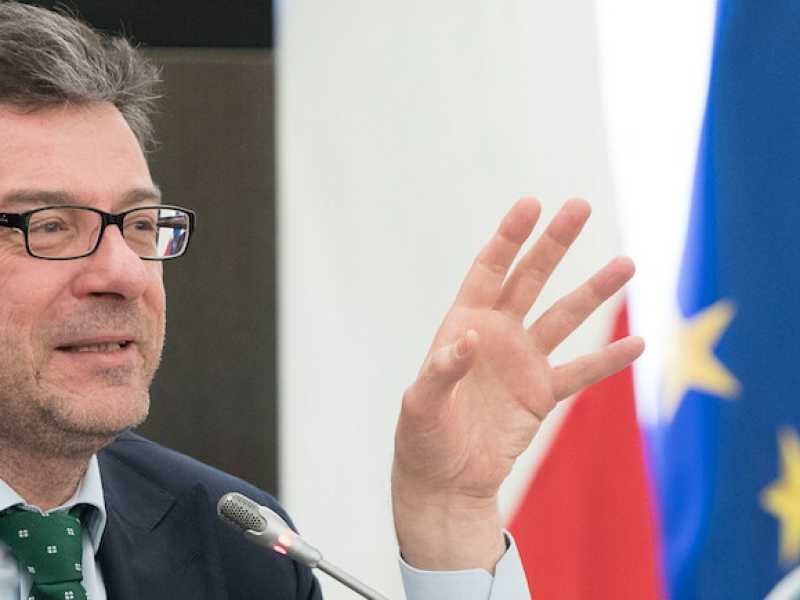 Giancarlo Giorgetti (foto LaPresse)