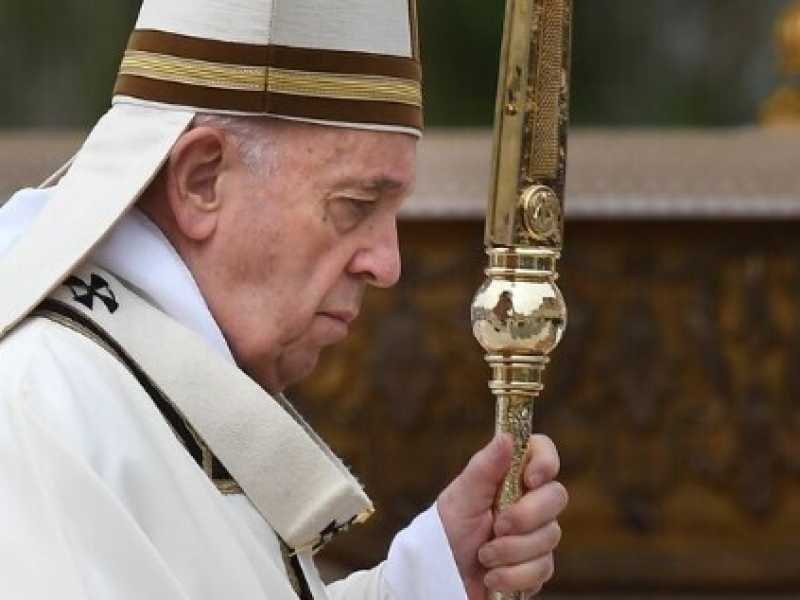 Papa Francesco (foto LaPresse)