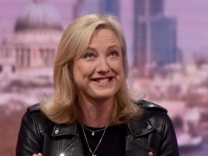 Carole Cadwalladr, la giornalista d’inchiesta dell’Observer che ha svelato al mondo il caso Cambridge Analytica (foto LaPresse)