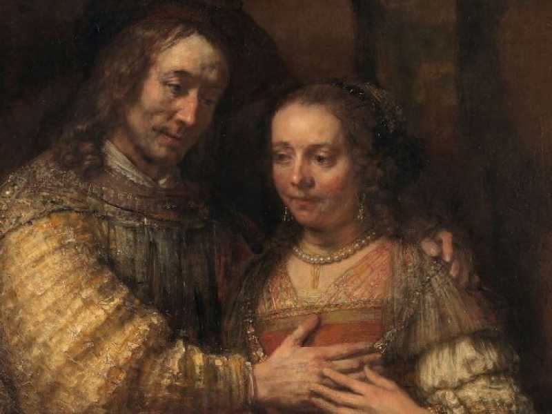 Rembrandt, Isaak e Rebekka (1665-1669)