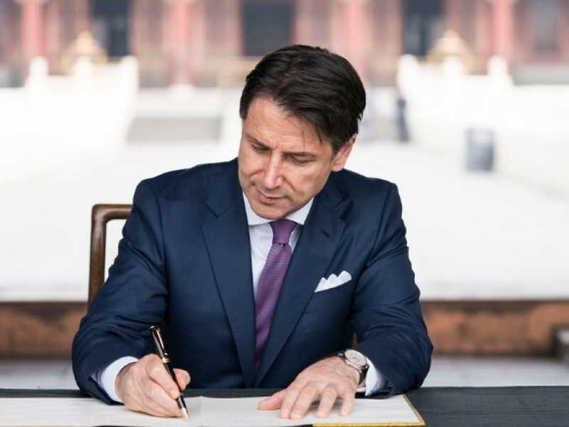 Giuseppe Conte (foto LaPresse)