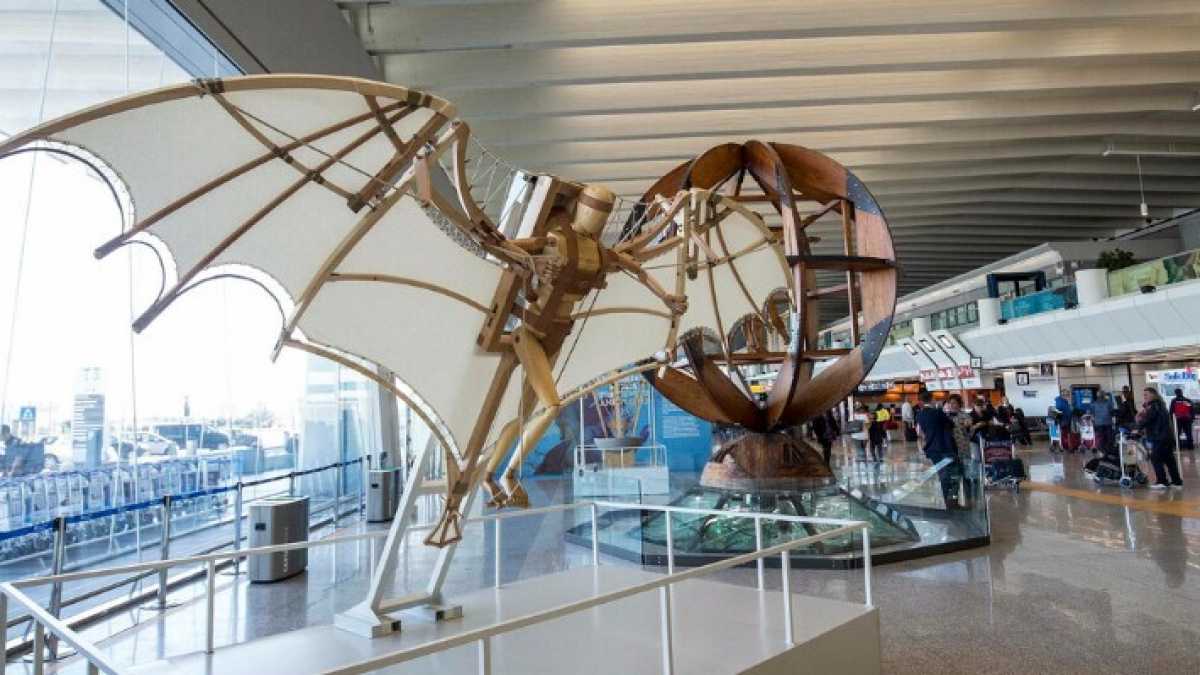Immagine di Leonardo Da Vinci, tra Fiumicino e Alitalia