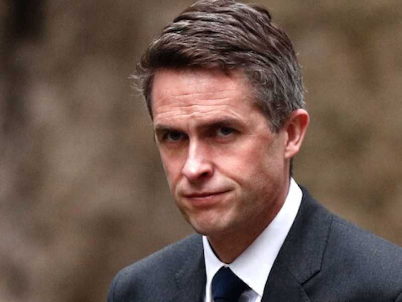 L'ex ministro della Difesa Gavin Williamson (Foto LaPresse)