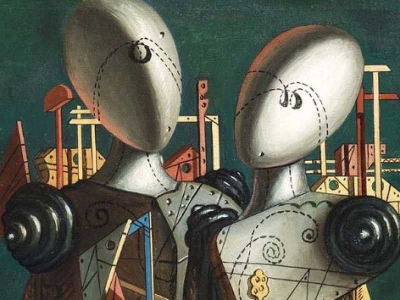 Ettore e Andromaca, Giorgio de Chirico (1917)