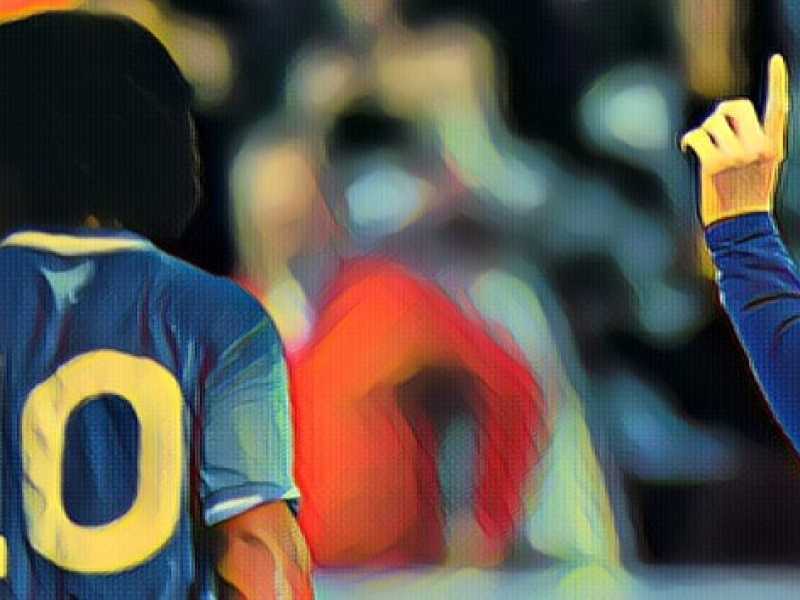 Messi Maradona, Picasso Botticelli