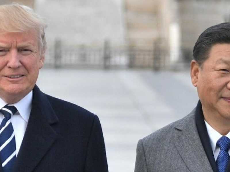Donald Trump e Xi Jinping (foto LaPresse)